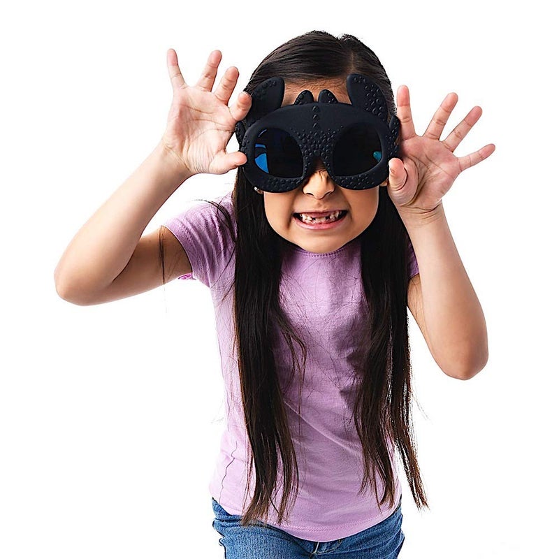 Sun-Staches How to Train Your Dragon Toothless Sunglasses | UV 400 Costume Accessory | One Size Fits Most Kids - Image 3